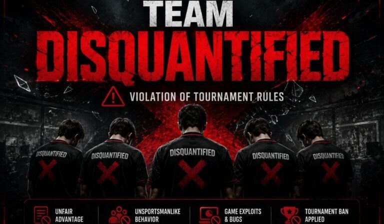 team disquantified